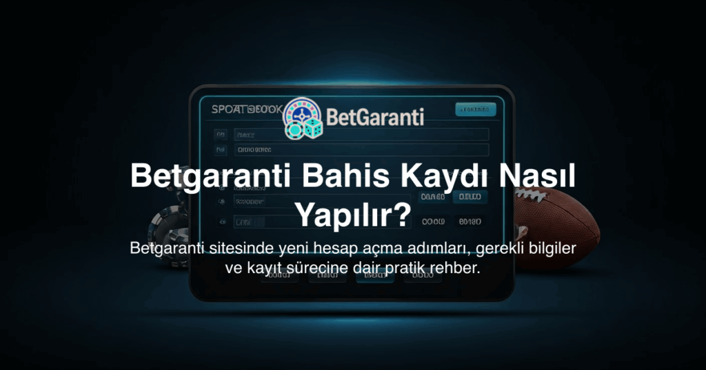 Betgaranti Bahis Kaydı Nasıl Yapılır?